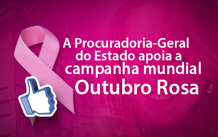 Fanpage da PGE homenageia a Campanha Outubro Rosa