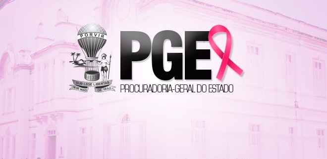 PGE ADERE À CAMPANHA OUTUBRO ROSA