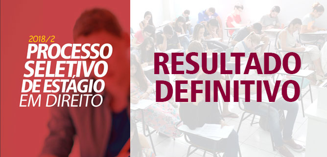 Procuradoria divulga resultado definitivo da seleção para estágio