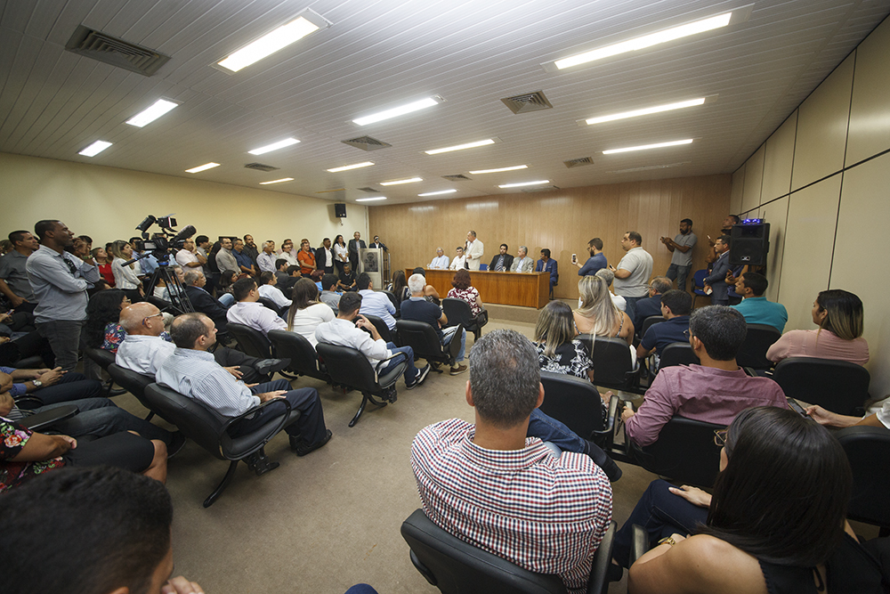 Procurador-Geral participa da posse do  secretário da Transparência e Controle