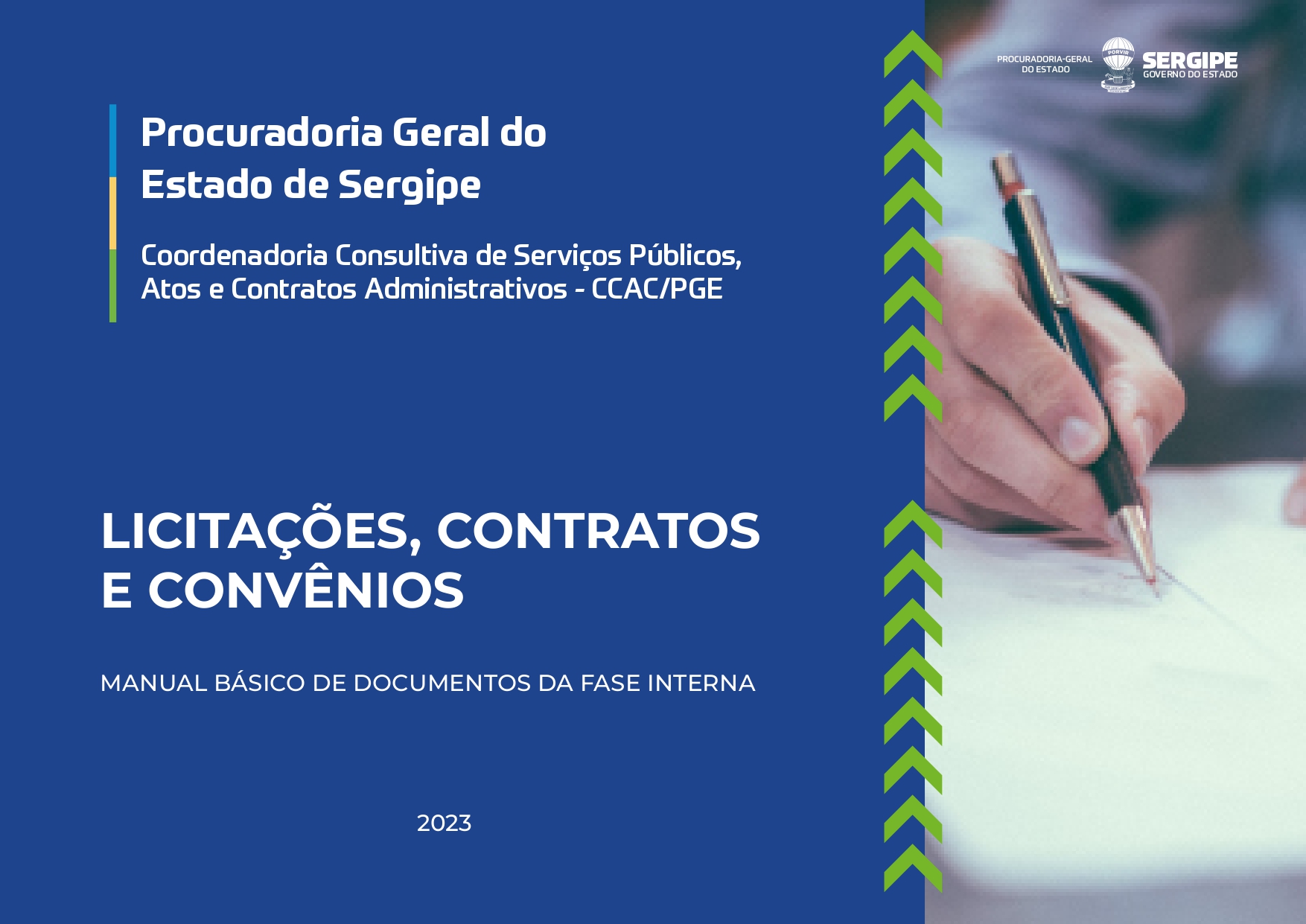 PGE-SE: Cartilha sobre nova Lei de Licitações, Contratos e Convênios é lançada