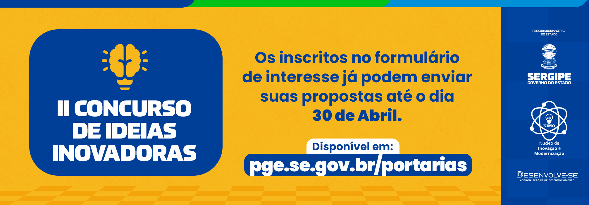 II Concurso de Ideias Inovadoras